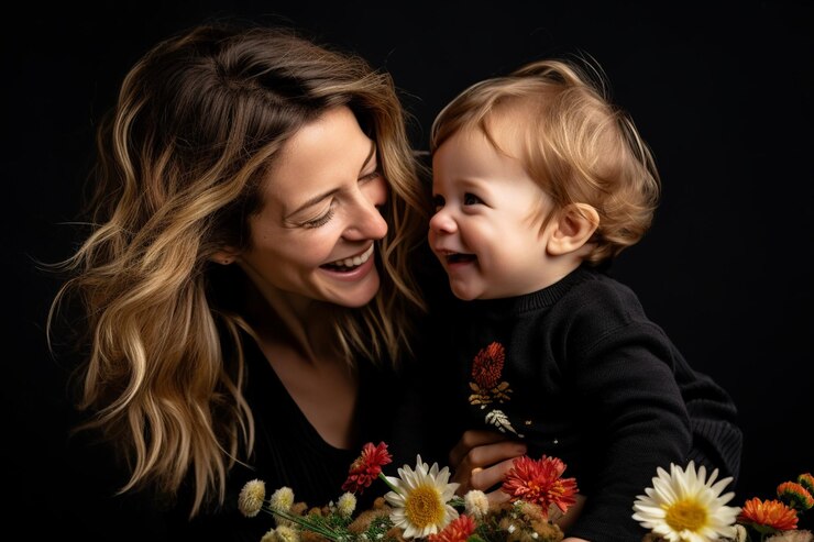 Foto amor em cada quadro foto de mãe e filho