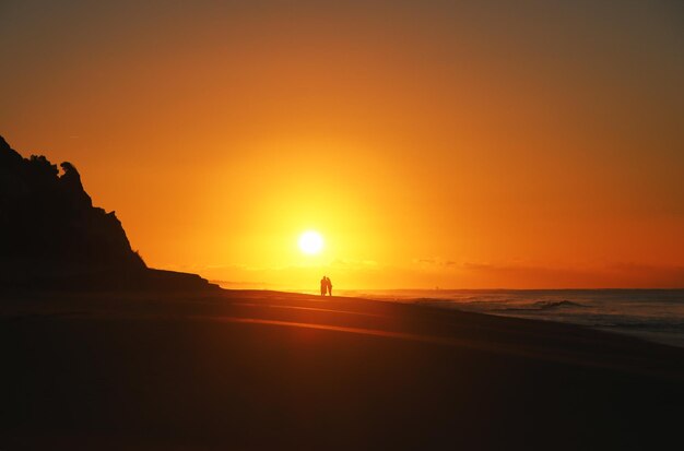 Foto el amor y el gusto al amanecer