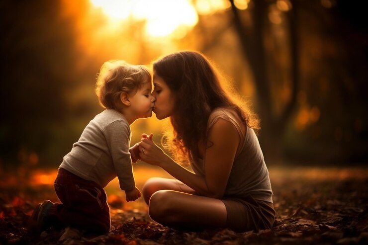 Foto amor infinito mãe e filho foto