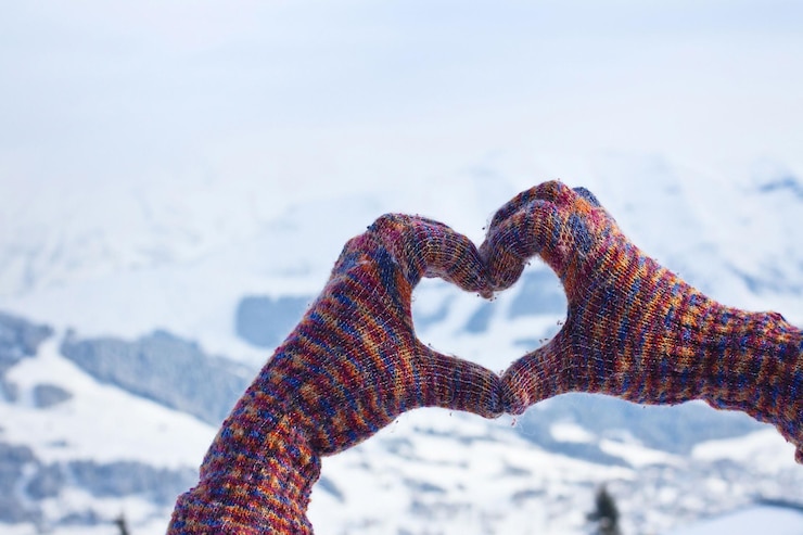 Foto amor inverno
