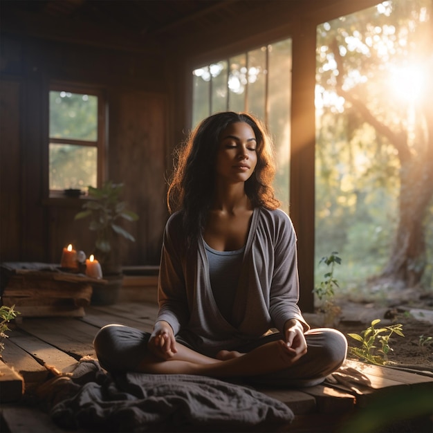 amor próprio e prática de yoga