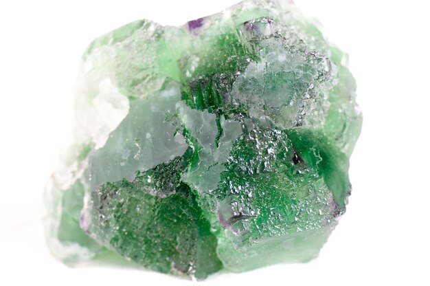 Amostra de mineral de fluorita