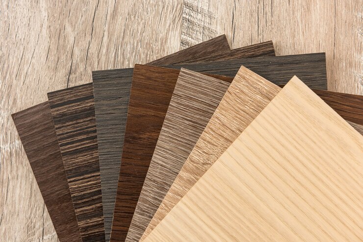 Foto amostrador de piso em parquet, catálogo de tábuas de carvalho ou laminado. material de madeira dura, amostrador de madeira para o seu design de móveis