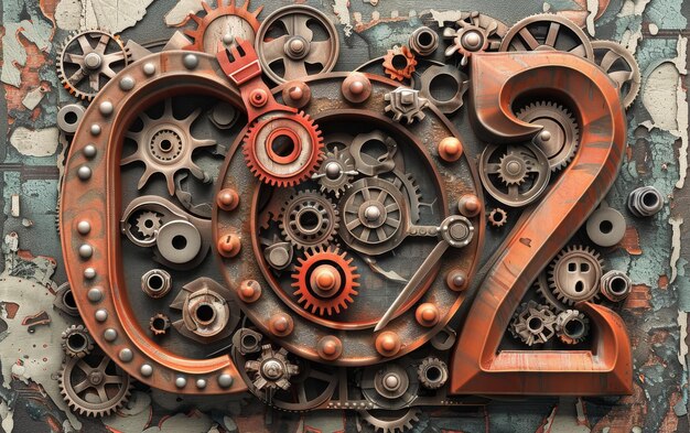 Foto ampersand con temas steampunk