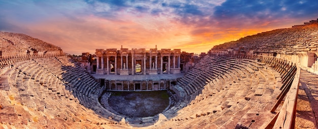 Amphitheater in der antiken Stadt Hierapolis