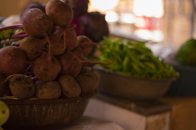 Amplo plano de alimentos