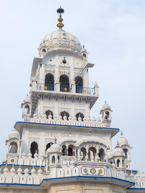 Amritsar Indien Schöne Architektur von Gurudwara in Amritsar