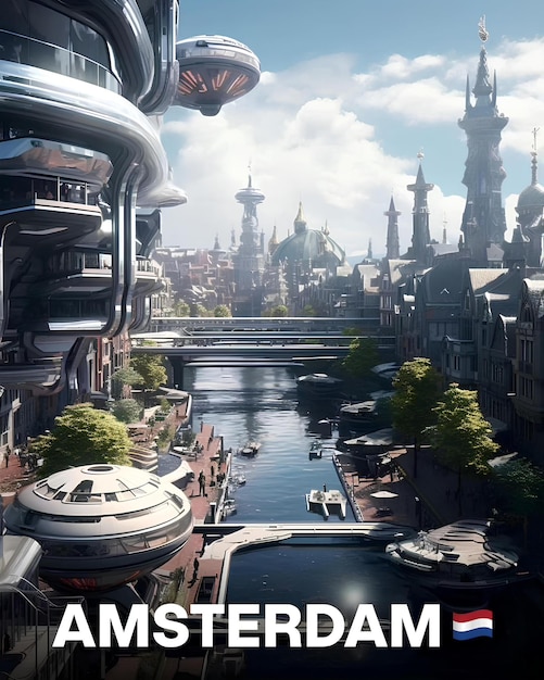 Amsterdã em 2070