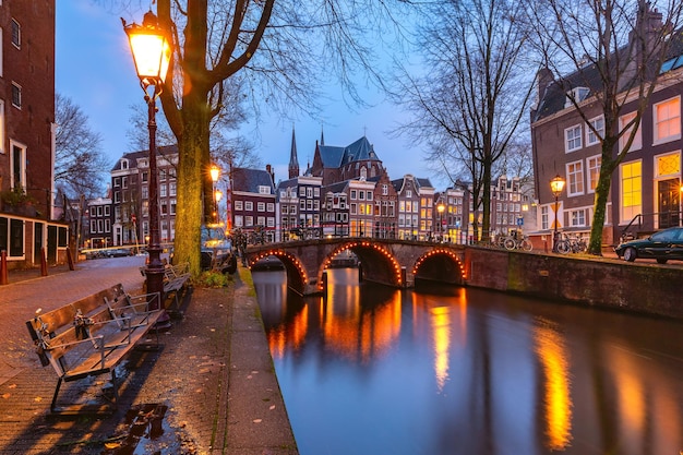 Amsterdamer Kanal Leidsegracht