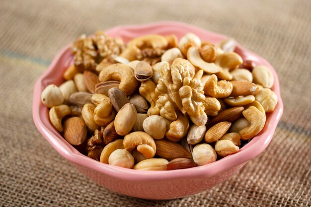 Anacardos Pistachos Almendras Nueces Avellanas Frutos secos variados