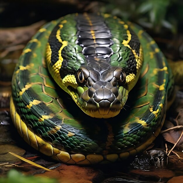 Anaconda verde de la IA