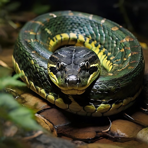 Anaconda verde de la IA