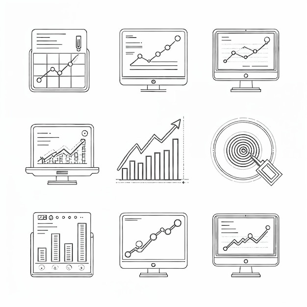 Análise de negócios e visualização de dados financeiros