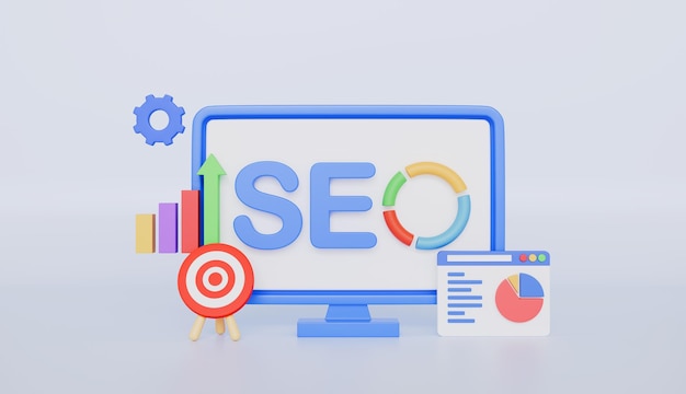Análise web e marketing SEO Estratégia de otimização e planejamento de site Interface SEO