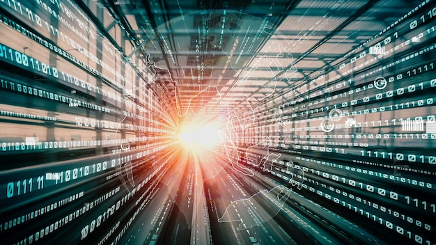 Análisis de datos comerciales con software inteligente tácito que crea una estrategia de marketing
