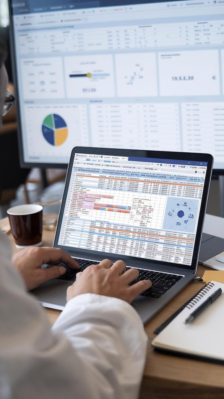 Foto análisis de datos y conocimientos impulsados por el big data y las tecnologías de ia