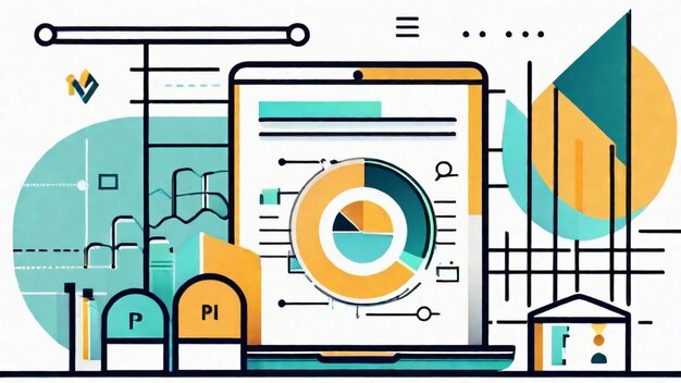 Foto análisis de datos interactivos