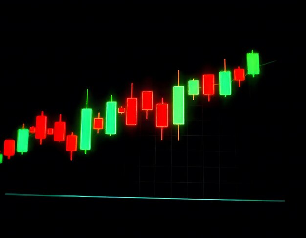 Análisis dinámico de las tendencias del mercado de valores Visualización avanzada de gráficos de velas