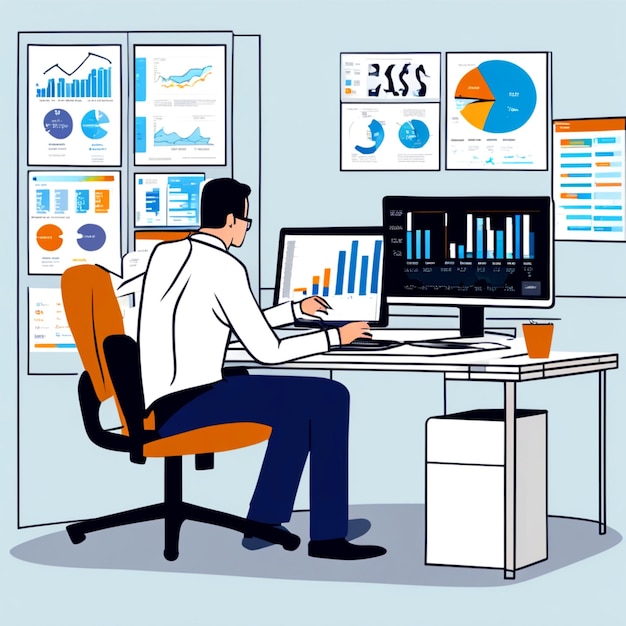 análisis empresarial y gestión de datos