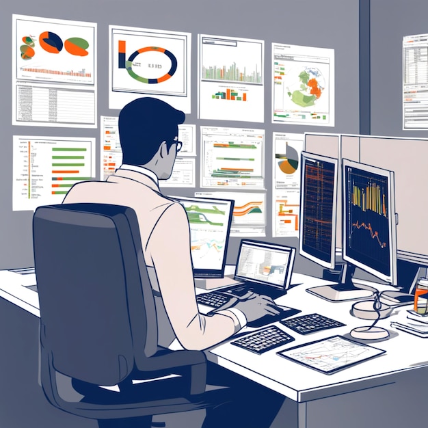 análisis empresarial y gestión de datos