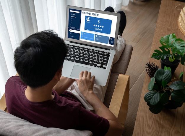 Análisis de la experiencia del cliente y la revisión por software informático moderno para negocios corporativos