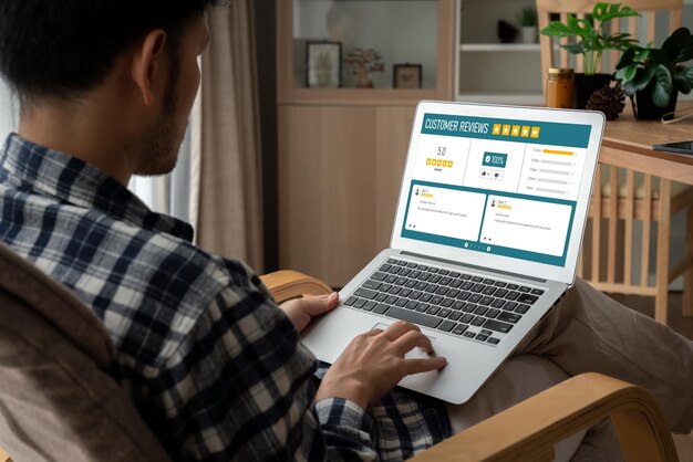 Análisis de la experiencia del cliente y la revisión por software informático moderno para negocios corporativos
