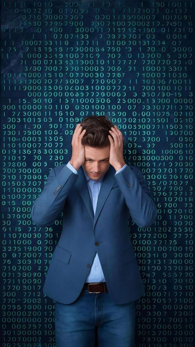 Foto análisis frustración datos elementales muy guapo