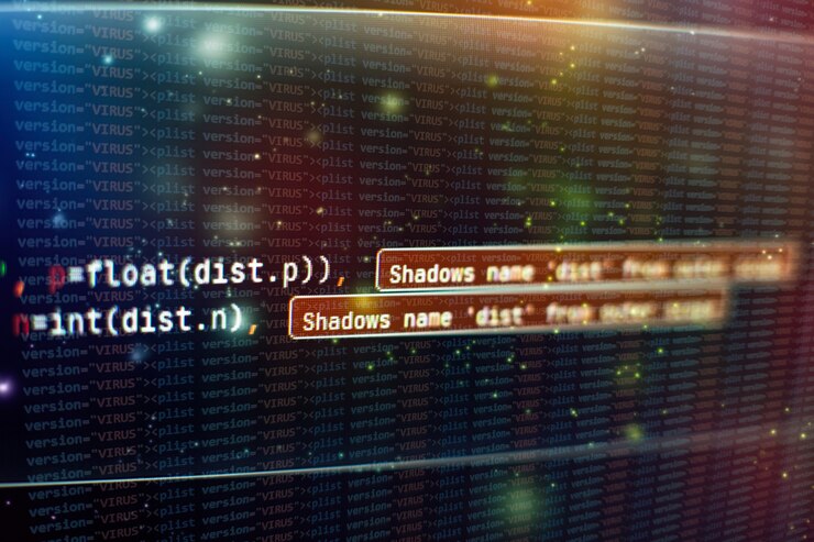 Foto análisis de logs del servidor. primer plano de desarrollo de tecnologías de programación y codificación. desarrollador que trabaja en códigos de sitios web en la oficina.