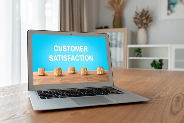 Análisis de la satisfacción y la evaluación de los clientes en la computadora de software de moda
