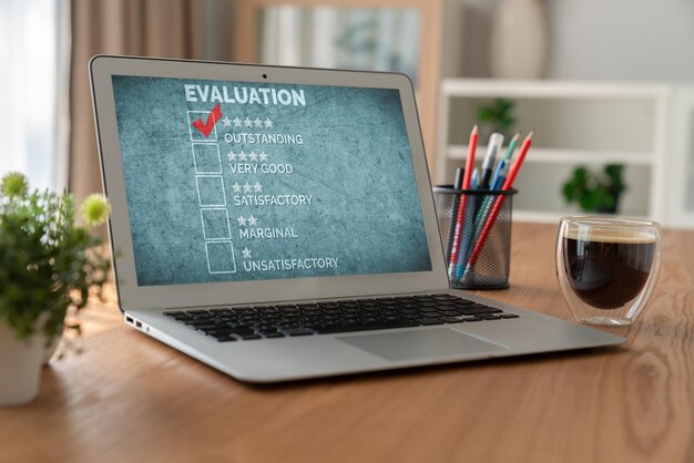 Análisis de la satisfacción y la evaluación de los clientes en la computadora de software de moda