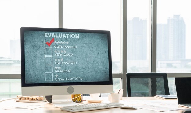 Análisis de la satisfacción y la evaluación de los clientes en la computadora de software de moda