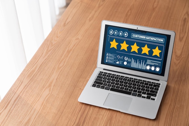 Análisis de la satisfacción y la evaluación de los clientes en la computadora de software modish para la planificación de la estrategia de marketing