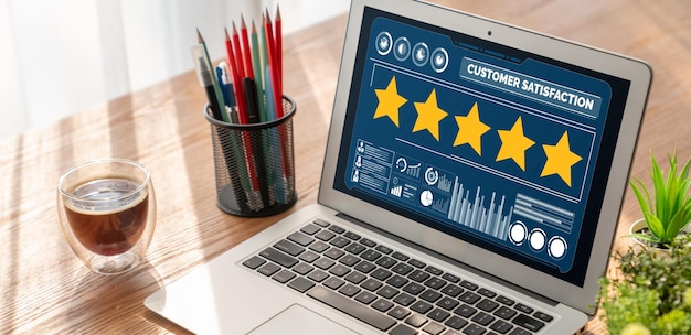 Análisis de la satisfacción y la evaluación de los clientes en la computadora de software modish para la planificación de la estrategia de marketing