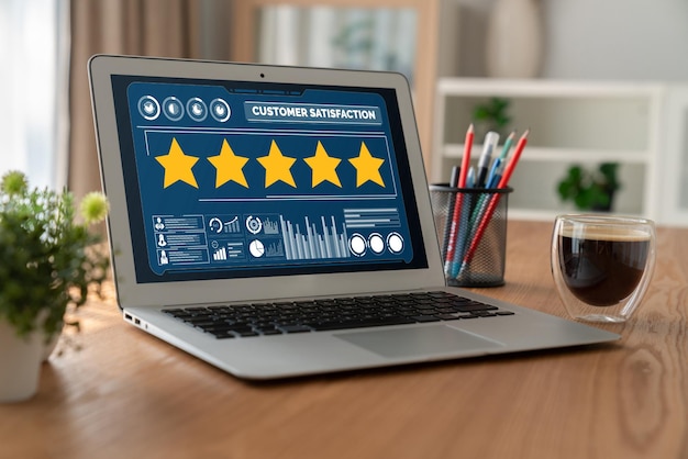 Análisis de la satisfacción y la evaluación de los clientes en la computadora de software modish para la planificación de la estrategia de marketing
