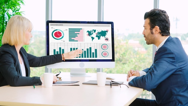Análisis de tableros de datos comerciales mediante un ingenioso software informático