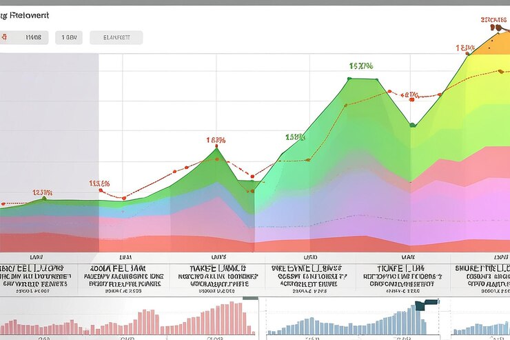 Foto análisis de tendencias del mercado