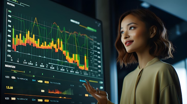 Analistas de datos que interpretan las tendencias del comportamiento del consumidor