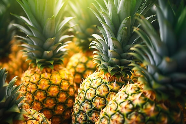 Ananas Hintergrund