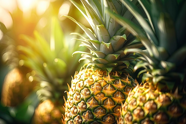 Ananas Hintergrund