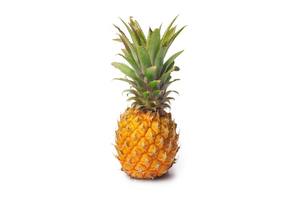 Ananas isoliert auf weiß