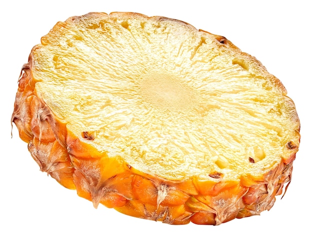 Ananas isoliert auf weißem Hintergrund Reife Ananas Beschneidungspfad