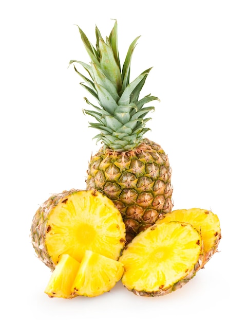 Ananas mit Scheiben