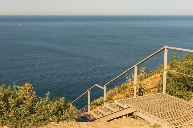 Anapa, Russische Föderation Treppe zum Meer