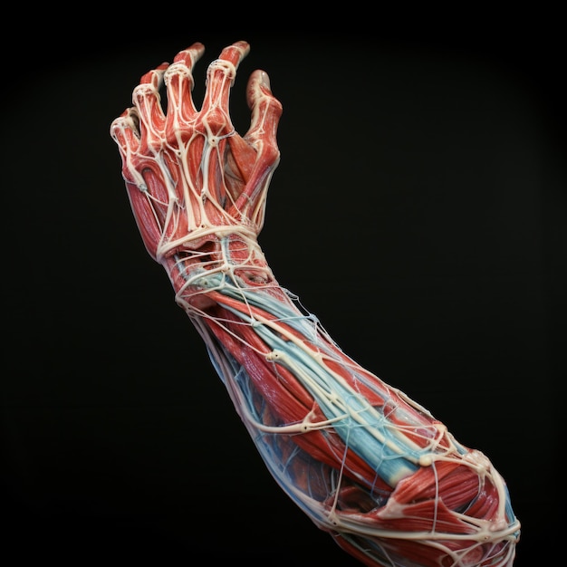 Anatomía del brazo humano