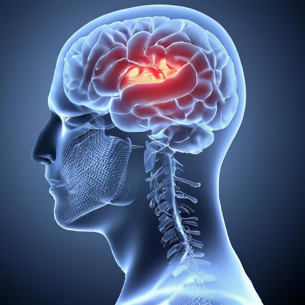 anatomía del cerebro humano