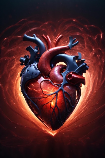 Anatomía del corazón humano