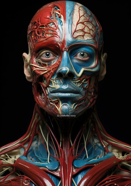 Anatomía del cuerpo humano frontal