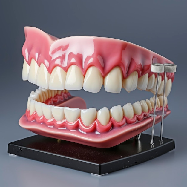 Foto anatomía de los dientes humanos