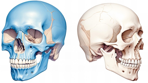 Anatomía eterna Un estudio en cráneos