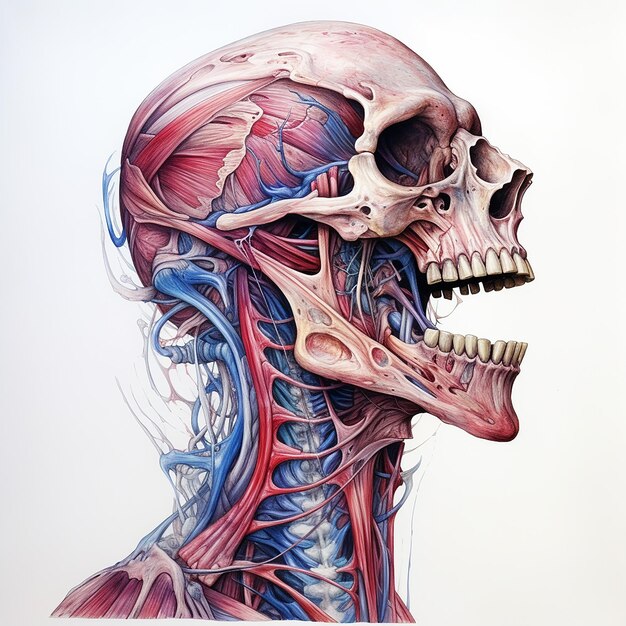 Foto anatomie des halses